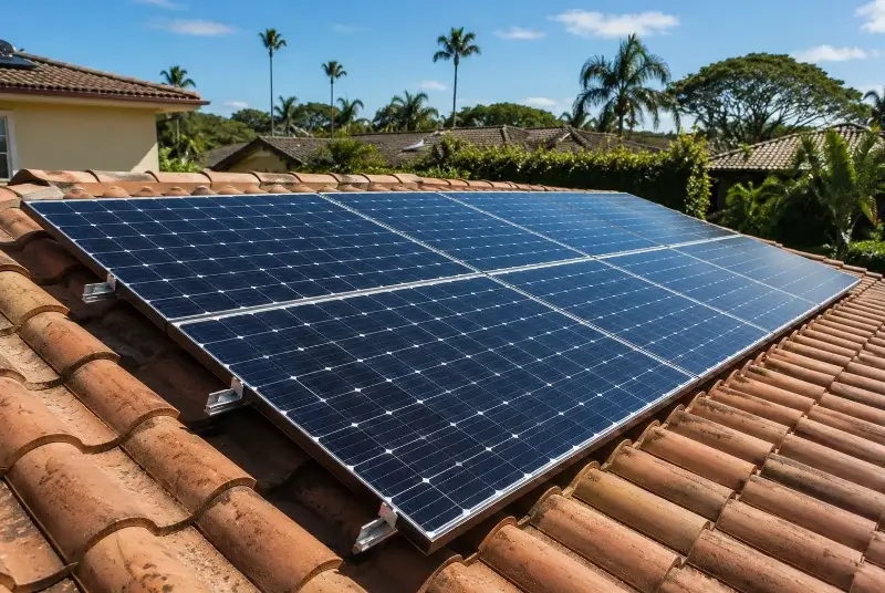 Installation de panneaux solaires à Ordiarp